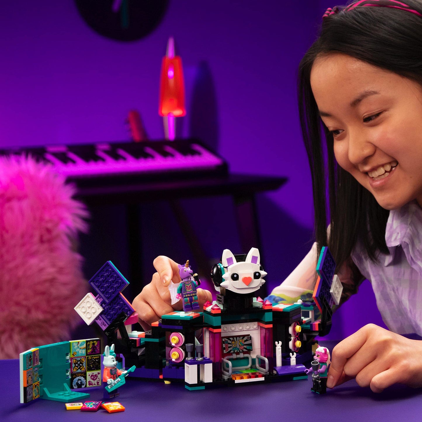 LEGO 43113 VIDIYO K-Pawp Concert BeatBox Music Video Maker Musical Toy for Kids, Augmented Reality Set with App