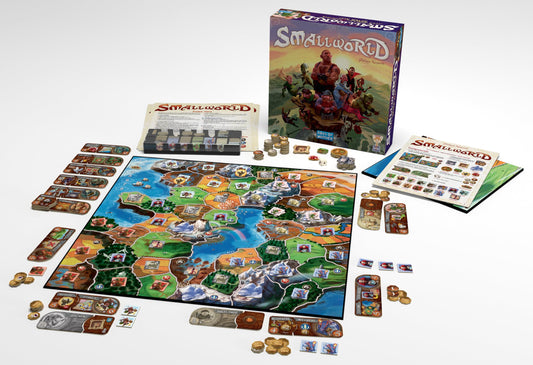 Days of Wonder | Small World | Board Game | Ages 8+ | 2-5 Players | 40-80 Minute Playing Time