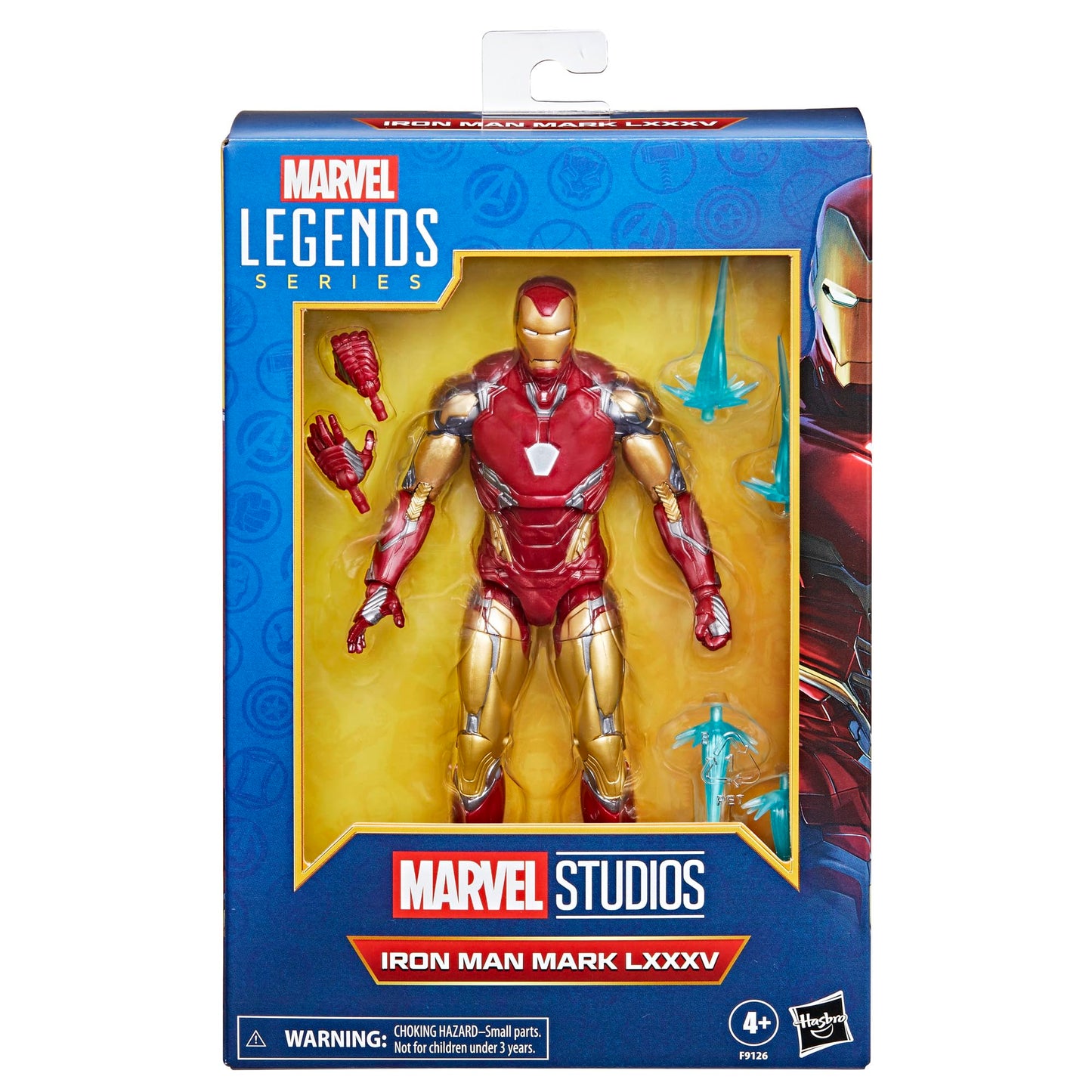 Marvel Legends Series Iron Man Mark LXXXV Avengers: Endgame 6 Inch Action Figure, Red
