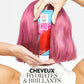 Wella Professionals Pink Color Fresh Mask - Colour Depositing Hair Mask & Home Hair Gloss Treatment - Bright Pink Temporary Hair Dye with Avacado Oil (150ml)