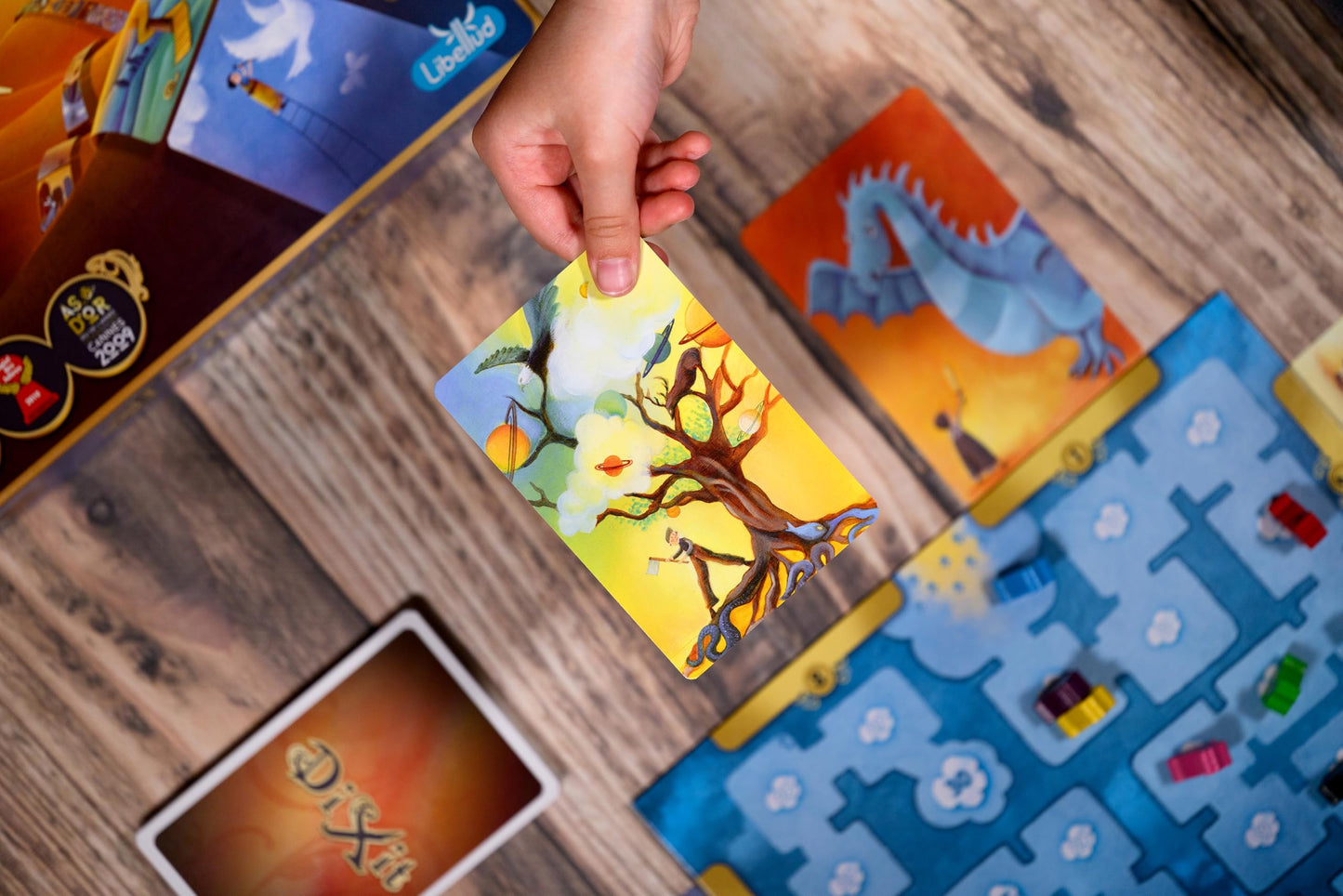 Asmodee | Dixit – The Dreamlike Storytelling Board Game for 3–8 Players | Simple to Learn with Stunning Art & Brilliant Creativity | For Games Nights, Family Gatherings & Parties | Ages 8+ | 30 Mins