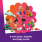 LEGO Friends Family Holiday Beach Resort Toy with 6 Mini Dolls, plus Turtle & Dolphin Animal Figures, an Ice Cream Stand and Accessories - Creative Birthday Gift for 8+ Year Old Girls - 42673