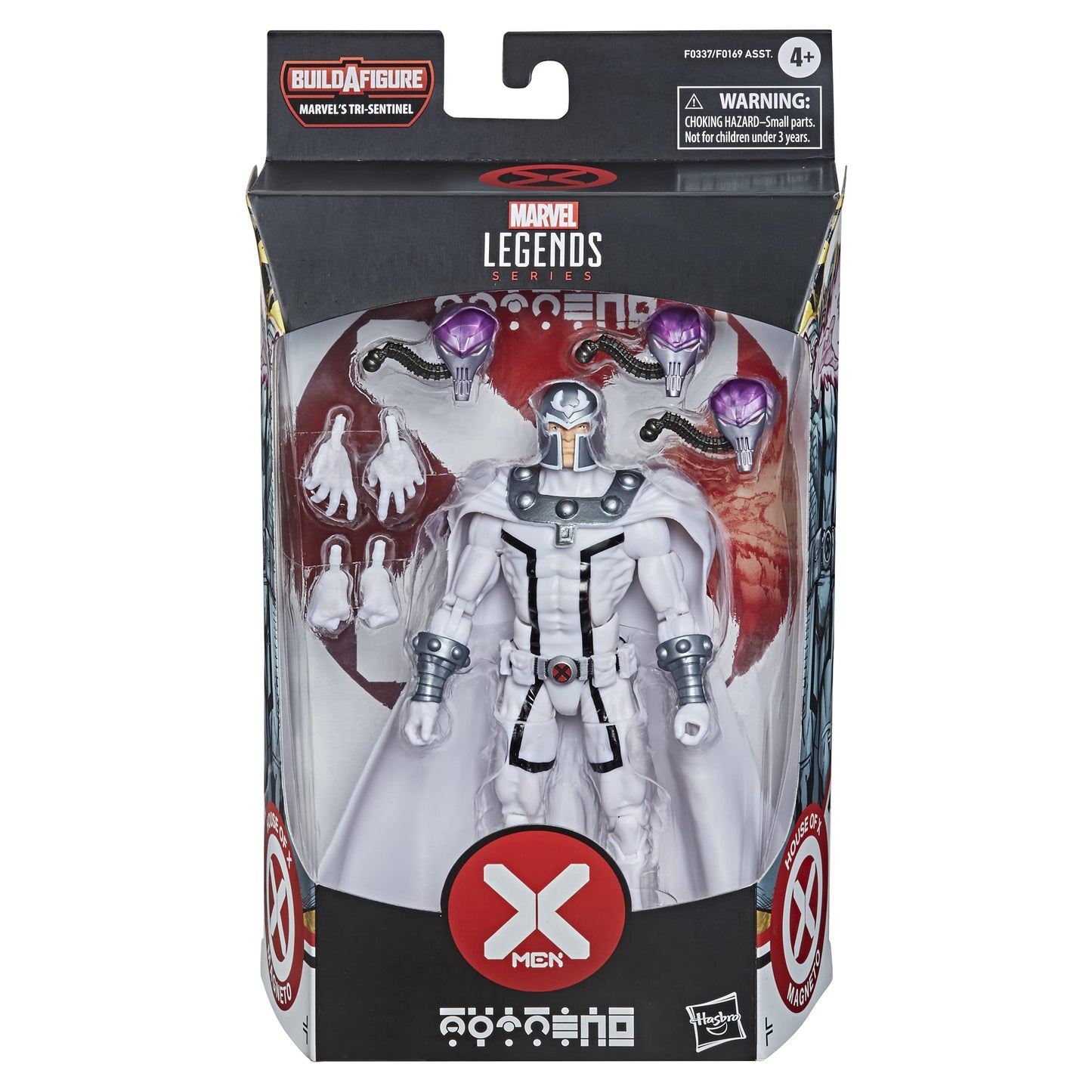 Marvel Hasbro Legends Series X-Men 6-inch Collectible Magneto Action Figure Toy, Premium Design And 2 Accessories, Ages 4 And Up F0337