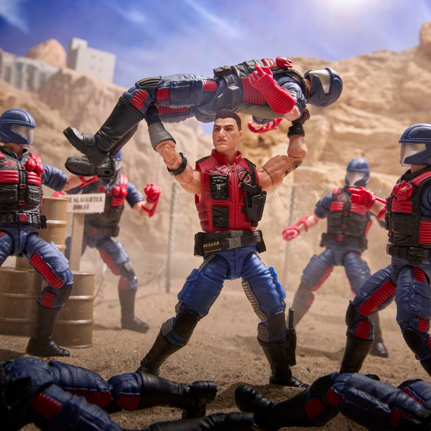 G.I. Joe Classified Series #173, SGT Slaughter & Felix Mercer Stratton, 2 6-Inch Collectible Figures with 26 Accessories