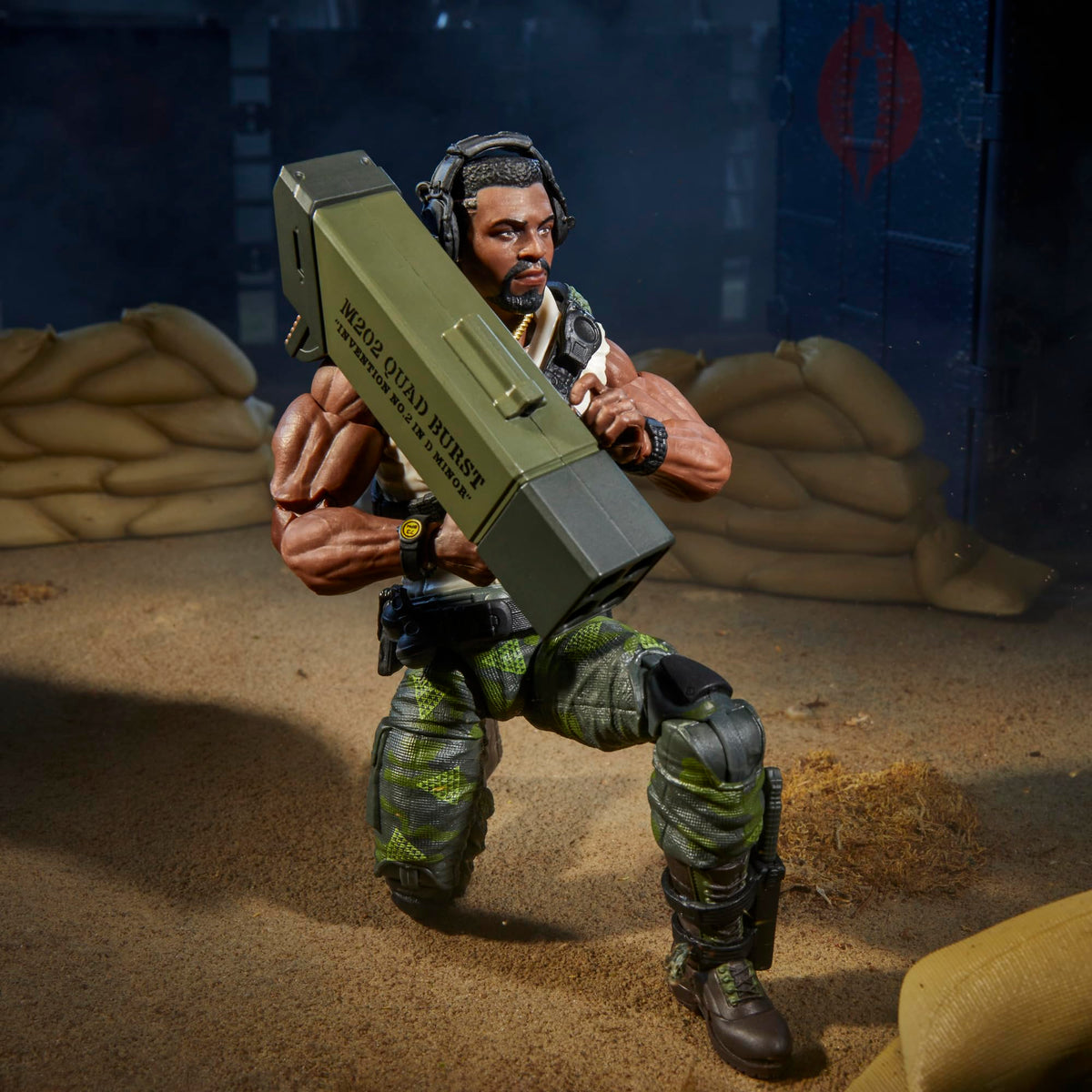 G.I. Joe Classified Series #150, Heavy Duty with Man-Portable Heavy Weapons