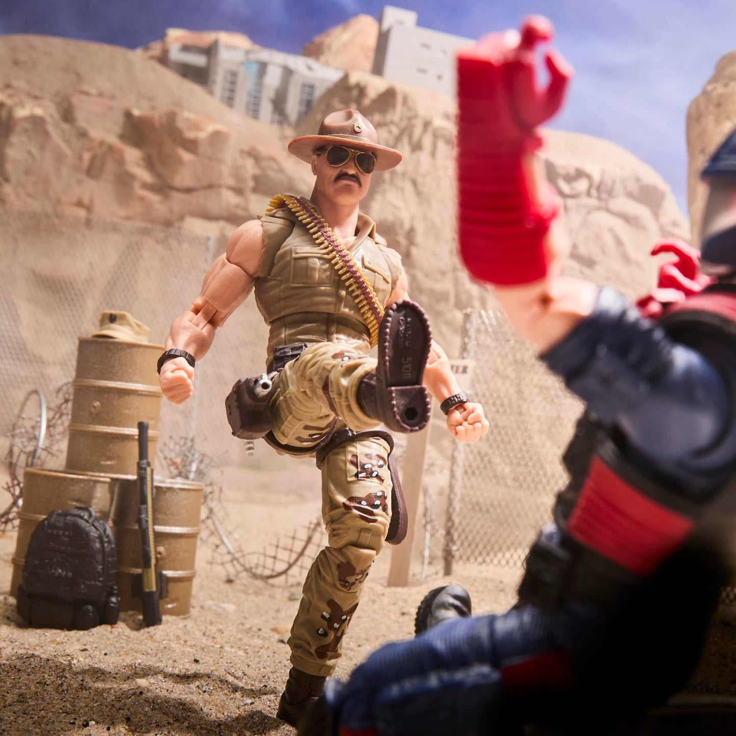 G.I. Joe Classified Series #173, SGT Slaughter & Felix Mercer Stratton, 2 6-Inch Collectible Figures with 26 Accessories