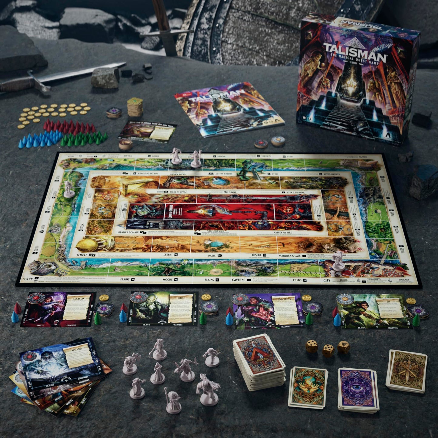 Avalon Hill Talisman: The Magical Quest Board Game