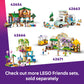 LEGO Friends Family Holiday Beach Resort Toy with 6 Mini Dolls, plus Turtle & Dolphin Animal Figures, an Ice Cream Stand and Accessories - Creative Birthday Gift for 8+ Year Old Girls - 42673