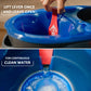Vileda H2PrO Spin Mop System - Separates Clean and Dirty Water - Effortless Wringing - Microfibre Cleaning - Easy Assembly - Ergonomic Design - Formerly Known as Vileda RinseClean