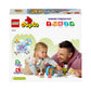 LEGO 10977 DUPLO My First Puppy & Kitten With Sounds Pet Animal Toys for Toddlers 1 .5-3 Years Old, Early Development Set with Large Bricks
