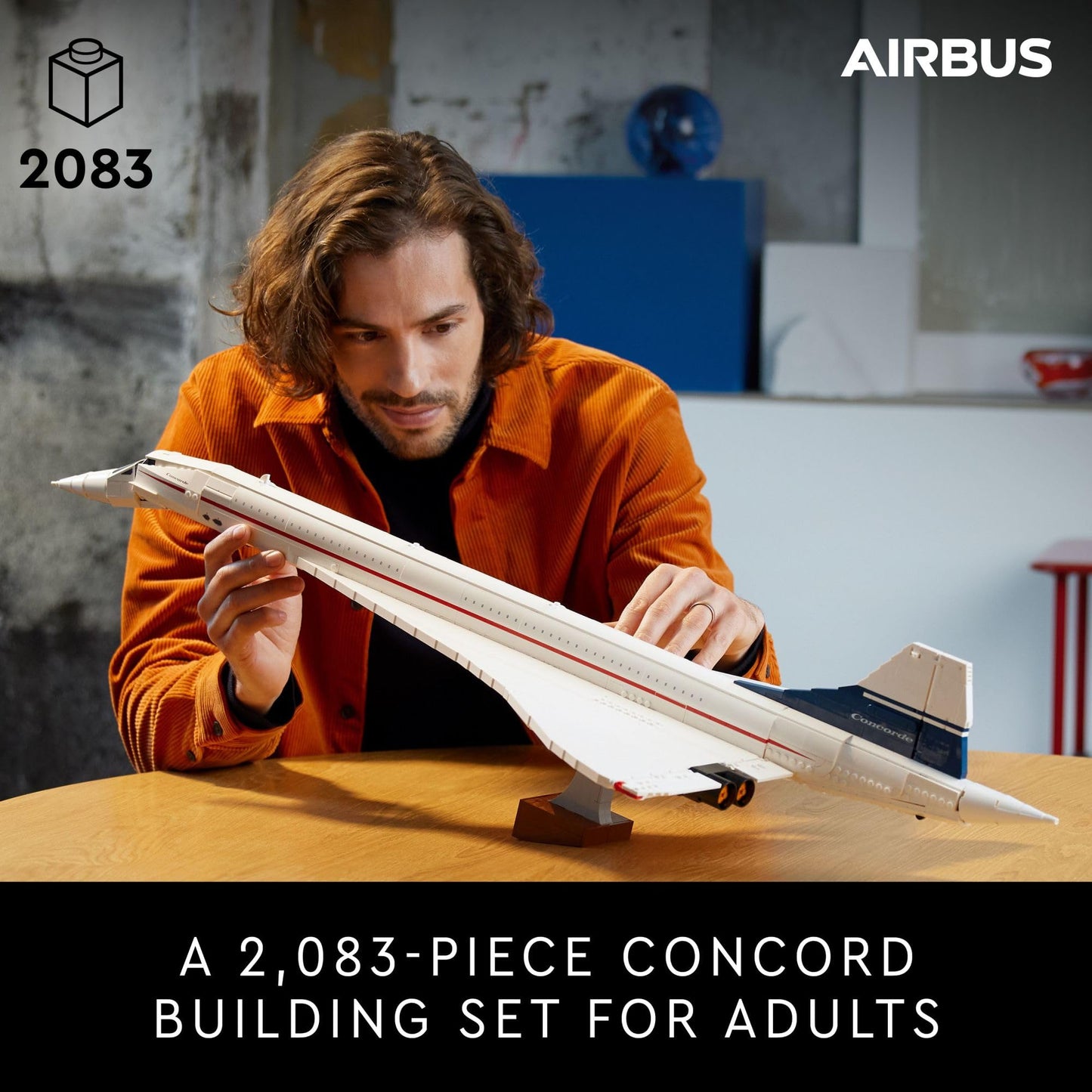 LEGO Icons 10318 Concorde, Building Blocks 3+ Farbig