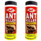 Doff Ant Killer Powder for Indoor and Outdoor Use: Strong for Lawns, Home, Garden - Kill Ants, Silverfish Cockroaches, Woodlice, Earwigs, Other Crawling Insects - 200g (2 Bottles)