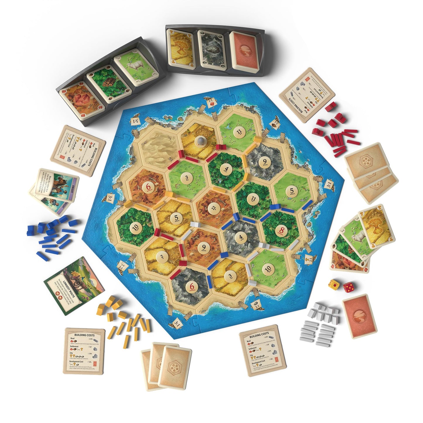 CATAN 6th Edition – The Strategy Board Game | Build Your Civilisation & Outsmart Your Rivals | For Families, Adults & Teens | Trade, Build & Settle to Victory | 3–4 Players, Ages 10+, 60 Mins