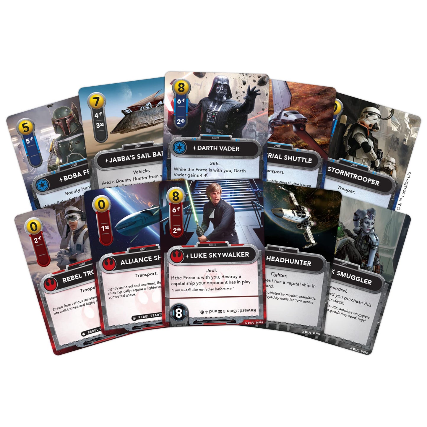 Fantasy Flight Games| Star Wars: The Deck-Building Game | Strategy Card Game | Head-to-Head Tactical Battle Game for Adults and Kids | Ages 14+ | 2 Players | 30 Minutes Playing Time