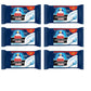 6X Duck Fresh Brush Refills (6 Packs, 72 Flushable Cleaning Pads)- Biodegradable- Duck Toilet Bowl Cleaner