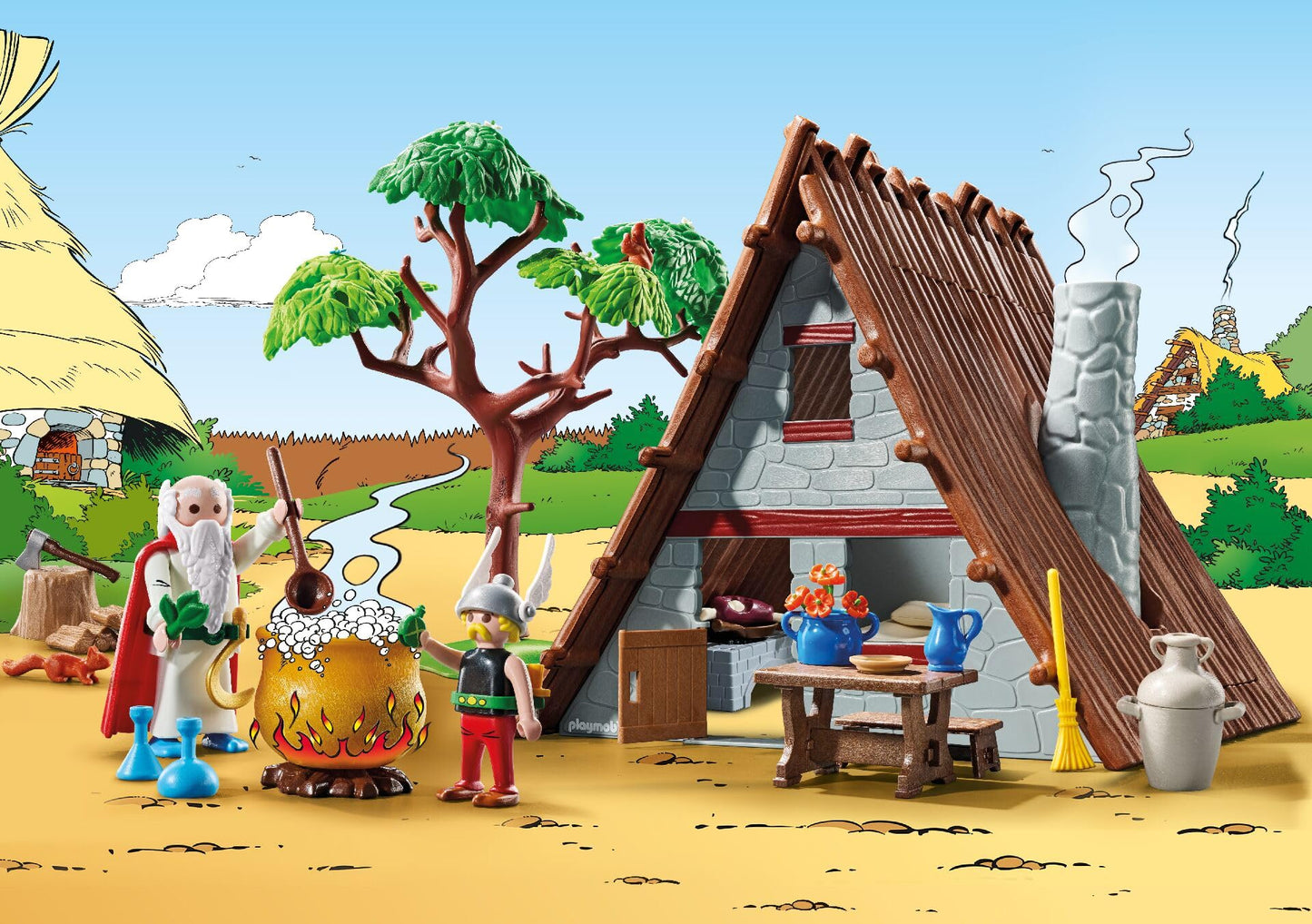 Playmobil | Asterix | Asterix House | Asterix Playset | Asterix and Obelix | Adventure Toy for Kids Aged 5+ | 71828