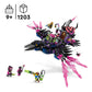 LEGO DREAMZzz 3in1 The Never Witch’s Midnight Raven Animal Toy for 9 Plus Year Old Boys & Girls, Rebuild a Fantasy Hut as a House, Spider or Bird Figure, Birthday Gift Idea 71478