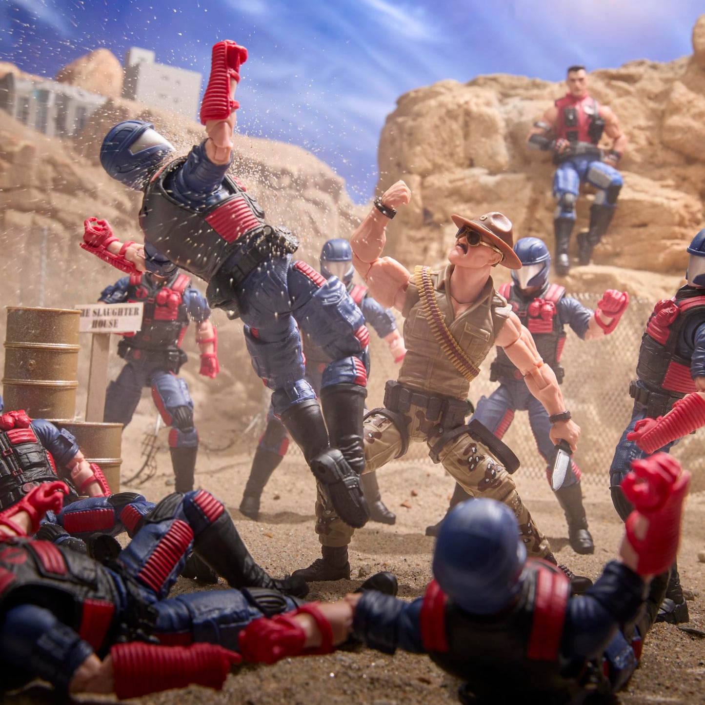 G.I. Joe Classified Series #173, SGT Slaughter & Felix Mercer Stratton, 2 6-Inch Collectible Figures with 26 Accessories