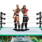 Mattel WWE Bloodline Rules Playset with Ring & 2 Action Figures, Includes The Rock & Roman Reigns 6-inch Superstar Collectibles, JDB55