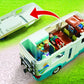 Playmobil 70088 Family Fun Family Camper, outdoor camping toy, fun imaginative role-play, playset suitable for children ages 4+