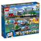 LEGO City Cargo Train Toy with Motorized Remote Control Engine, incl. Rail Tracks, Signal Lights & Control Center - 6-12 Year Old Boys & Girls Gifts - 60198