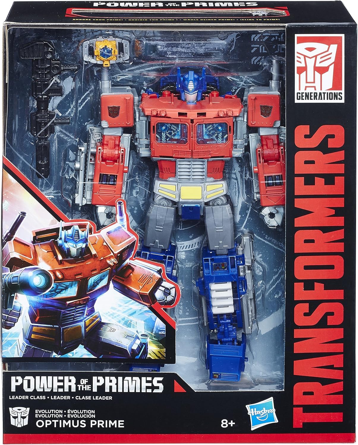 Hasbro E0601 Transformers Generations Power of The Primes Leader Evolution Optimus Prime