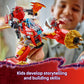 LEGO NINJAGO Kai’s Mech Storm Rider - Ninja Toy with a Flying Motorbike, Action Figure & 3 Minifigures - Birthday Gift Idea for 7 Plus Year Old Boys, Girls and Dragons Rising Fans 71830