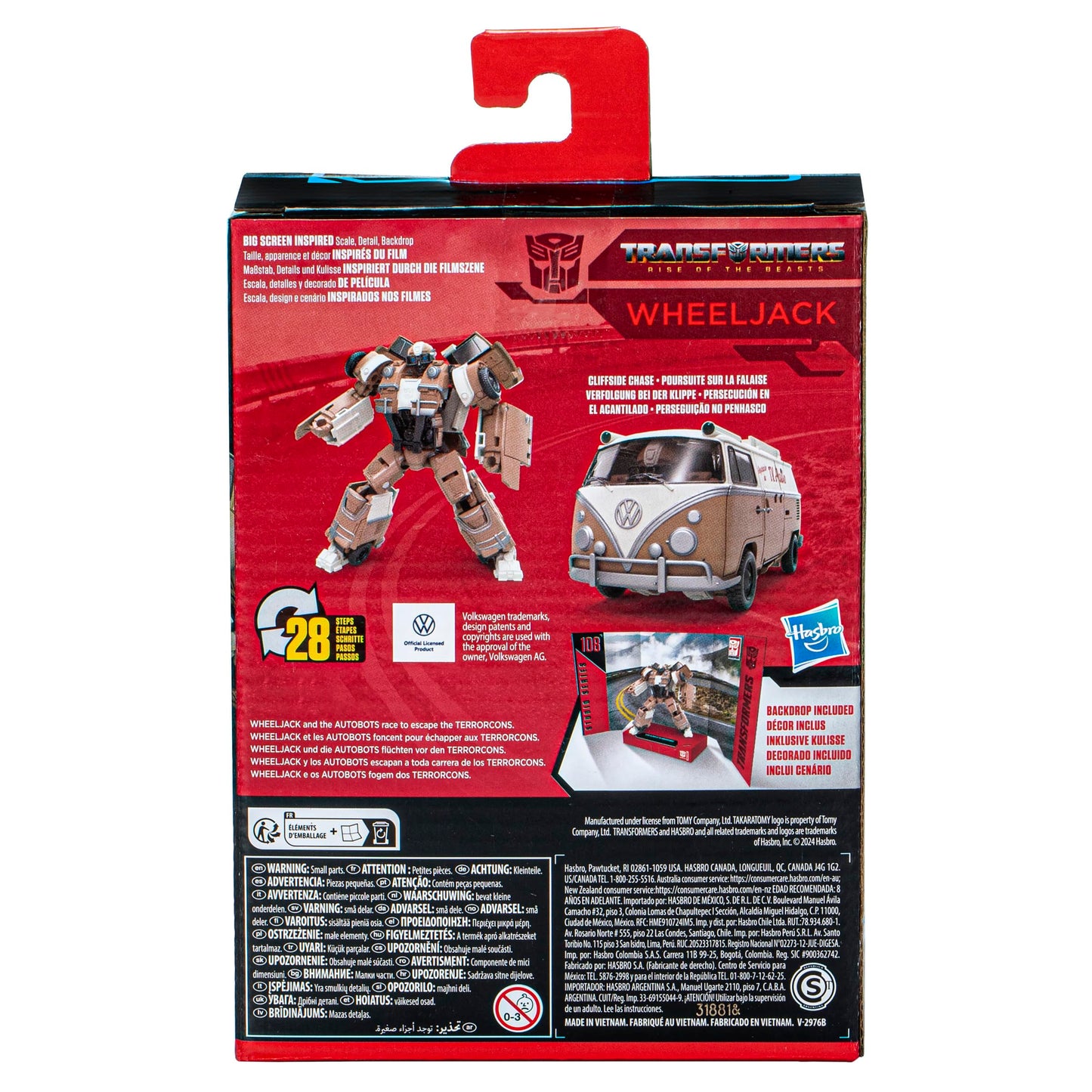 Transformers Studio Series Deluxe Rise of the Beasts 108 Wheeljack Action Figure