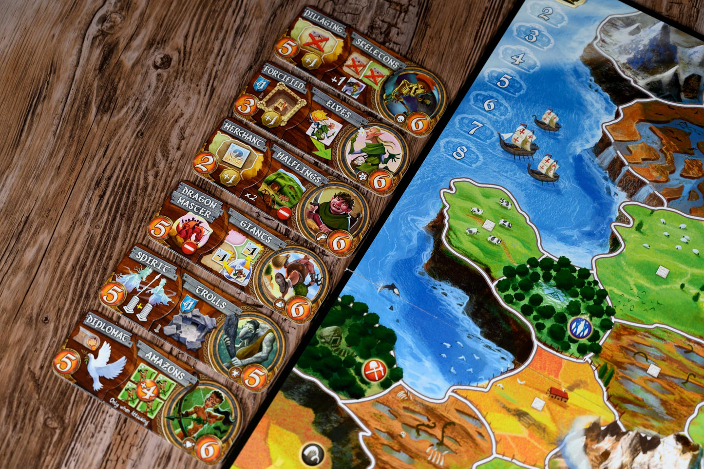 Days of Wonder | Small World | Board Game | Ages 8+ | 2-5 Players | 40-80 Minute Playing Time