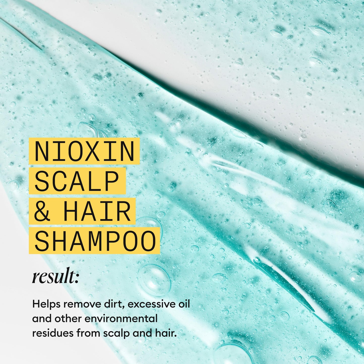 Nioxin System 1 Scalp + Hair Shampoo - Hair Thickening Shampoo For Natural Hair with Light Thinning - with Biotin & Niacinamide (1l)