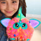 Furby Coral Interactive Plush Toy - English Version, 6 inch