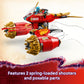 LEGO NINJAGO Kai’s Mech Storm Rider - Ninja Toy with a Flying Motorbike, Action Figure & 3 Minifigures - Birthday Gift Idea for 7 Plus Year Old Boys, Girls and Dragons Rising Fans 71830