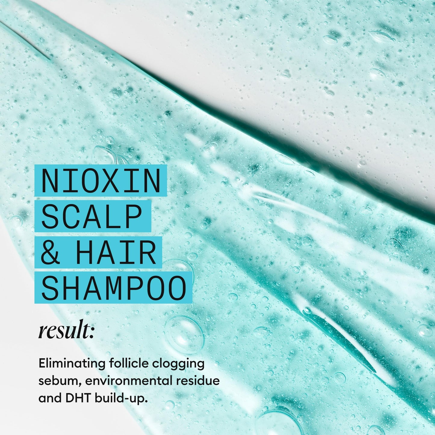 Nioxin System 3 Scalp + Hair Shampoo - Hair Thickening Shampoo For Coloured, Dry and Damaged Hair with Light Thinning - with Biotin & Niacinamide, 1L