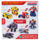 Transformers Toys Heroes vs Villains 4-Pack, Autobot and Decepticon 11-cm Action Figures, Preschool Robot Toys for Children Aged 3 and Up
