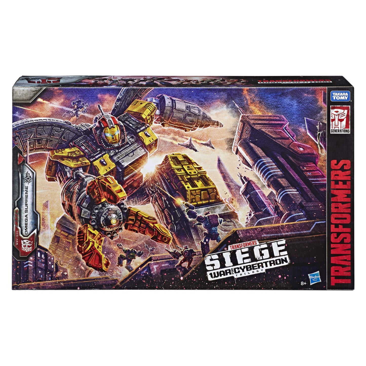 Transformers Toys Generations War for Cybertron Titan WFC-S29 Omega Supreme Action Figure - Converts to Command Center - Adults and Kids Ages 8 and Up, 2-feet