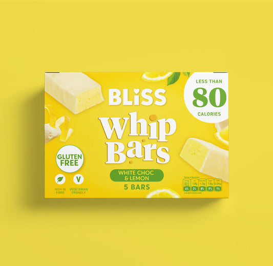 Bliss Whip Bars White Chocolate & Lemon 5 bar pack