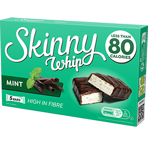Skinny Whip Mint & Dark Chocolate 5 pack box