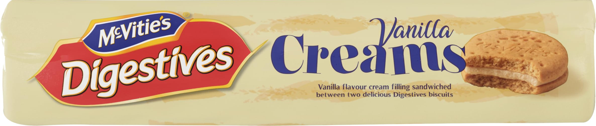 McVitie's Digestives Vanilla Creams 168g pack